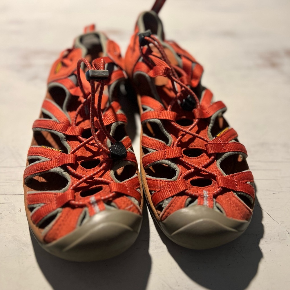 Keen Women's Orange Adventure Sandals